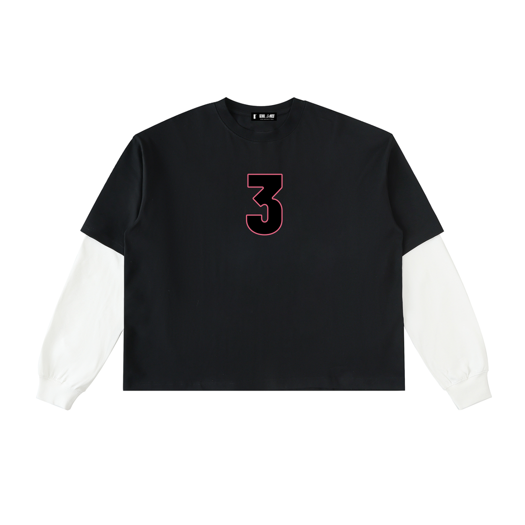 Akaza Layered Sleeve Tee