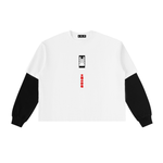Load image into Gallery viewer, Tanjior &amp; Nezuko Layered Sleeve Tee
