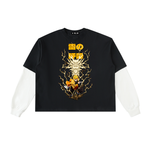 Load image into Gallery viewer, Zenitsu Layered Sleeve Tee