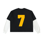 Load image into Gallery viewer, Zenitsu Layered Sleeve Tee