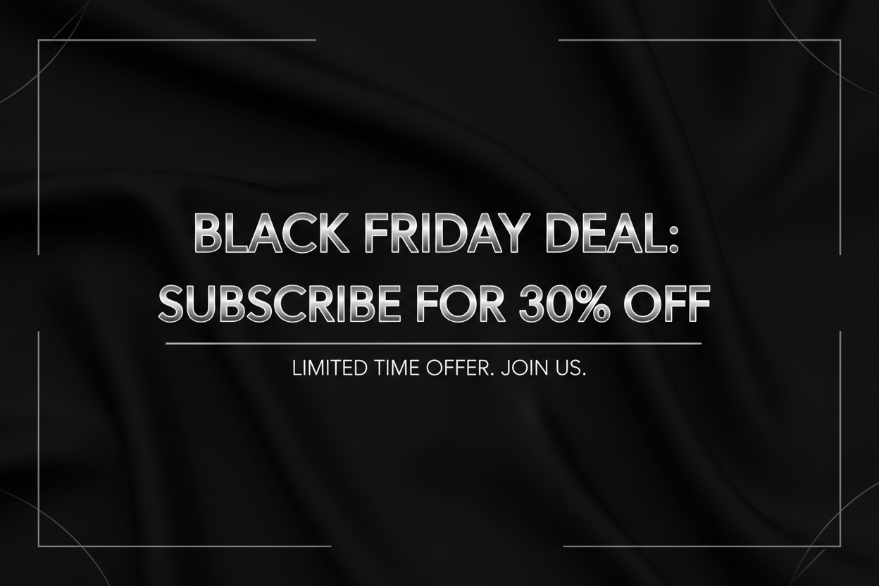 make it all black and more elegant