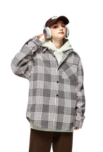 Load image into Gallery viewer, Plaid Shirt Jacket
