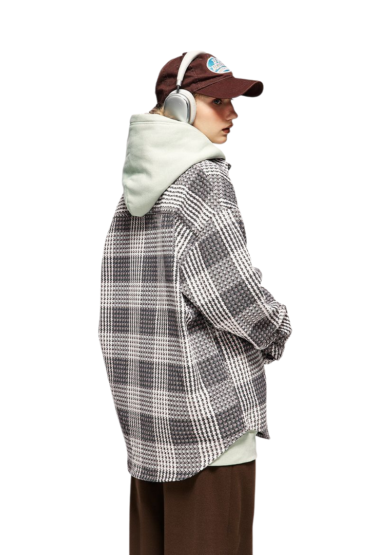 Plaid Shirt Jacket
