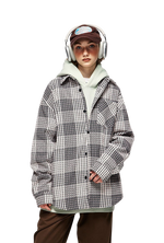 Load image into Gallery viewer, Plaid Shirt Jacket
