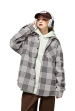 Load image into Gallery viewer, Plaid Shirt Jacket
