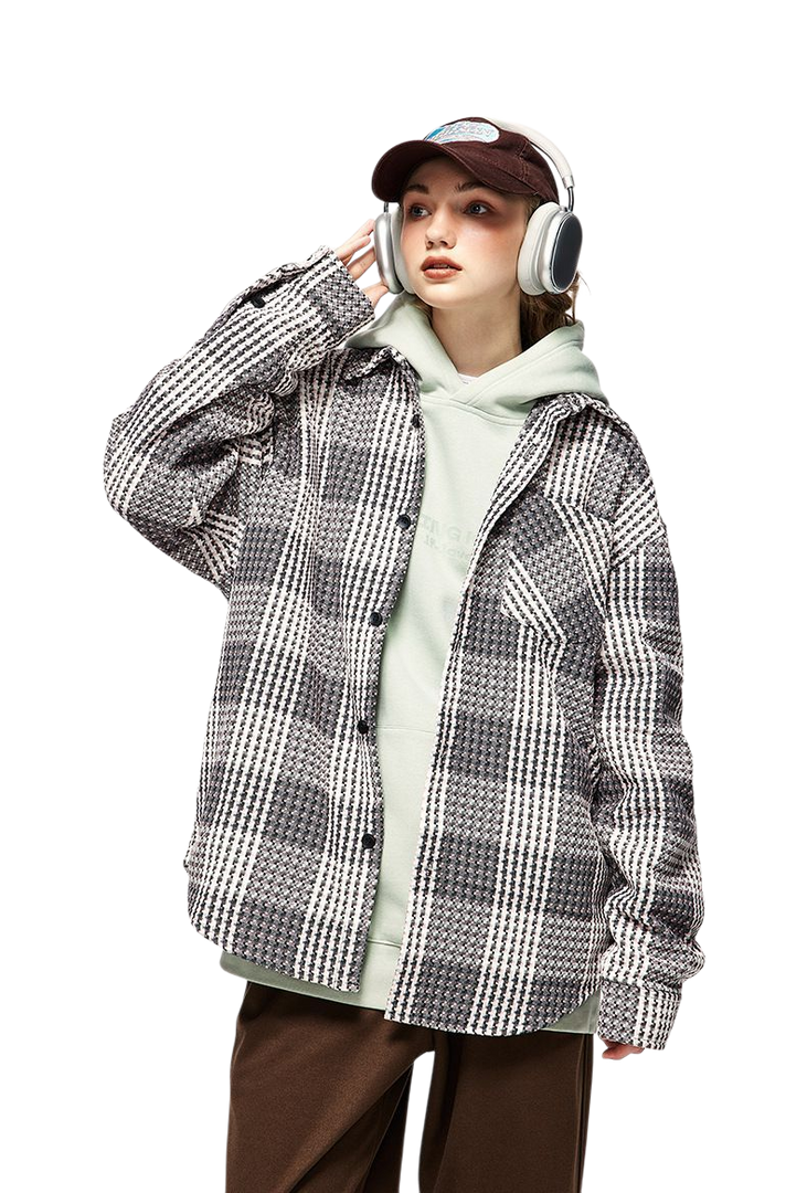 Plaid Shirt Jacket